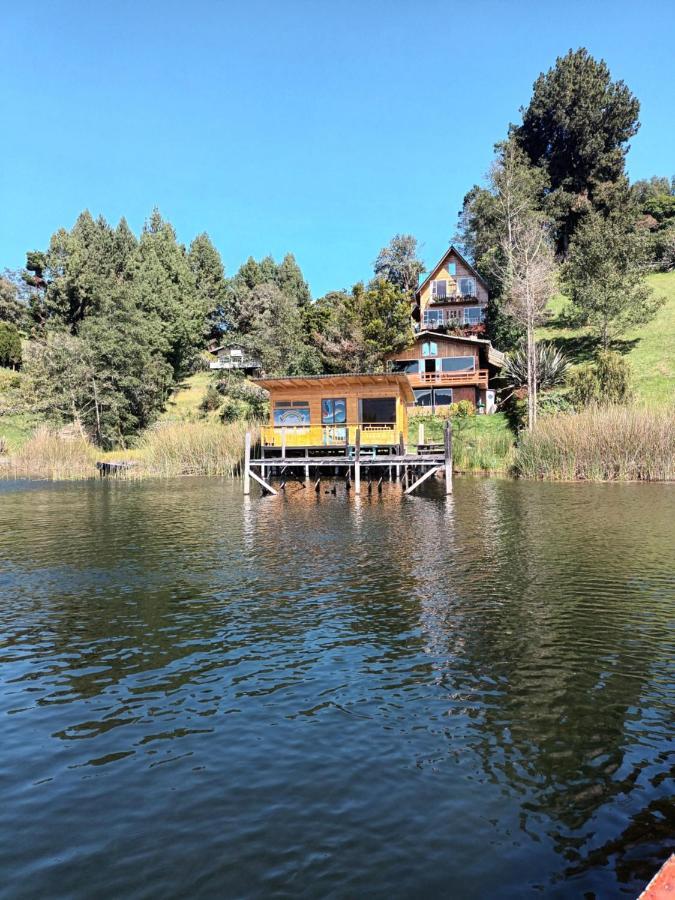 Cabana De Descanso Arcoiris Del Lago 3 Pasto Exterior foto